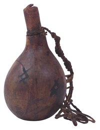 A traditional bota makes an interesting decorative item.