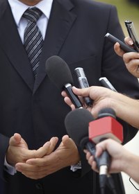 An organization's top communications executive is the key go-to person for press inquiries.