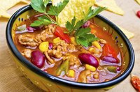 Taco soup puts the flavor of tacos into a bowl.