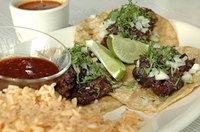 Shredded beef and fresh toppings are simple and satisfying.