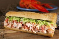 Precooked lobster tail only needs to be defrosted to be used in a lobster roll.