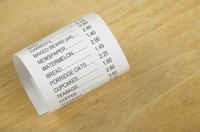 Customers need receipts even when they pay by credit card.