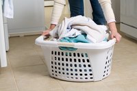 Vinyl tiles are ideal for high-traffic areas, such as laundry rooms.