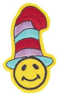 Make an embroidered patch to fix worn-out clothing.