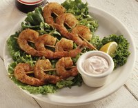 Calabash shrimp makes a scrumptious appetizer.