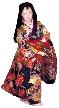 Make a hanfu dress that's rich in color and history.