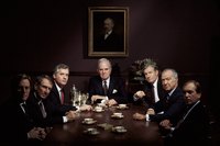 Board of Directors sitting at a table.