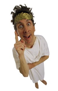 Make your own toga for your next toga party.