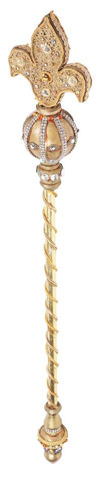 Decorate the scepter to make it look elegant and impressive.