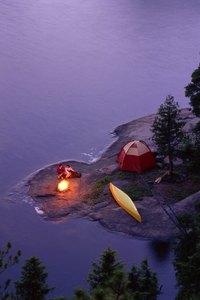 Some of Ontario's provincial parks near the Minnesota border offer canoe camping.