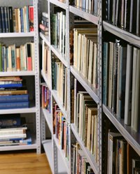 Over time, the weight of bookcases can damage flooring.