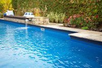 Remove calcium deposits from pool walls for sanitary and appearance purposes.