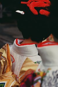 Kimonos are considered traditional Japanese dress.