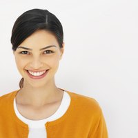 The right and left fronts of cardigans are mirror images of each other.