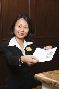 Tri-fold funeral program brochures can be created using Microsoft Word.