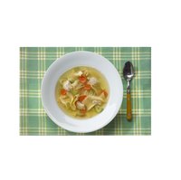 Make a hearty soup with a leftover chicken or turkey carcass.