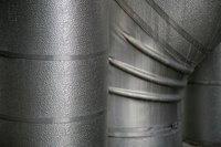 Bare ductwork often causes loss of conditioned air.