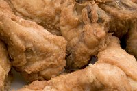 You can get a crispy, crunchy coating on fried chicken without flour.