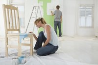 Incorrectly painting furniture can result in sticky surfaces.