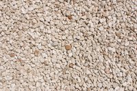 Gravel is one type of rock used to create residential driveways.
