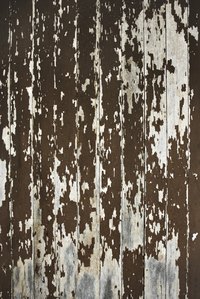 Remove old pain with a sandblaster before refinishing.