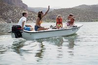 Boating is a great family activity during the summer.