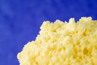 Natural sponges are suitable for painting projects.