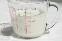 Make sure you have a plastic or glass measuring cup.
