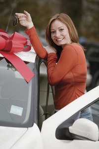 The recipient will recognize your gift right away with a shiny bow on top.