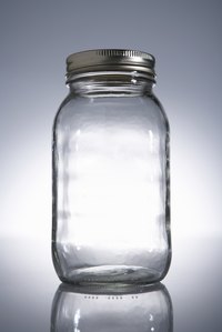 Mason jars are made from tempered glass that holds up well to heating and cooling.