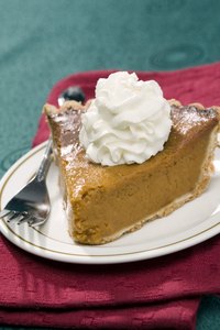 With a few modifications, you can use pancake mix to make a pie shell.