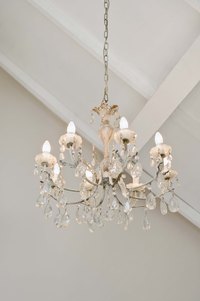 Any high ceiling gives a room added visual space.