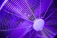 Fans circulate air to aid in the odor removal process.