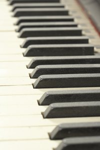 Ebony wood is well-known for it use in piano keys.