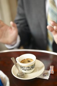 The froth that sits on the surface of espresso, crema, results from a proper pull.