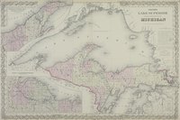 Drawing Michigan is simple if you look at a map while you do it.