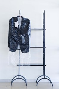 Alter the shoulder of a jacket using your own sewing machine.