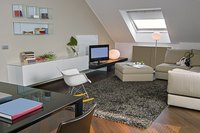 A properly installed skylight adds quiet natural lighting to your home.