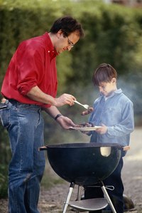 Grilling knockwurst adds lots of flavor in minimal time.
