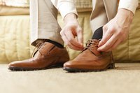 Lifts usually work best to make lace-up shoes taller.