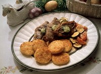 Marinating your lamb chops can add flavor and moisture.