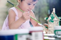 Many homemade paints are safe for use by children.