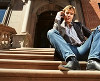Dress boots are the most appropriate footwear for your boot-cut jeans.