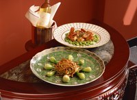 Hoisin sauce nicely complements greens and white meats.