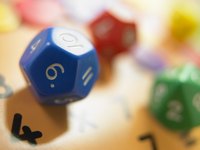 12-sided dice are great for educational math games.