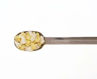 Use a chopped hardboiled egg to add protein to other dishes.