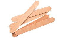 You can make scale-model clapboard dollhouse siding from tongue depressors and other thin wood.