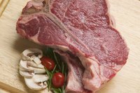 T-bone steaks cook best at high temperatures for a short period of time.