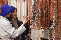 Purchase strands of assorted beads on sale to boost your bead collection.