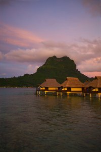 Grass huts are a traditional type of building in many parts of the world.